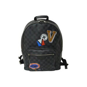 Louis Vuitton Damier Graphite Black Josh Backpack Logo